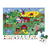 Janod Observation Puzzle The Farm (J02660) | The Nest Attachment Parenting Hub